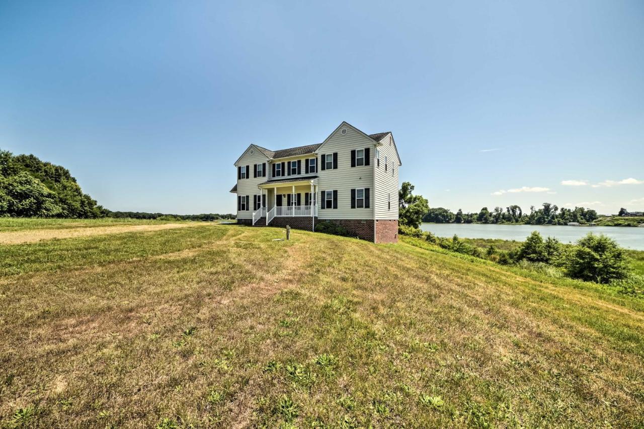 Waterfront Montross Home With Private Boat Slip! Exterior foto