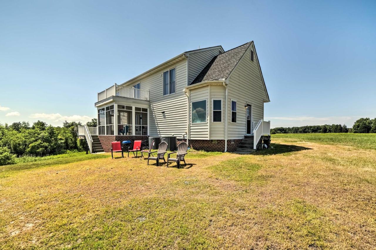 Waterfront Montross Home With Private Boat Slip! Exterior foto